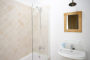 There are three bathrooms in this cottage