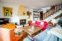 Ample living area (now with wood burner instead of open fire)) 