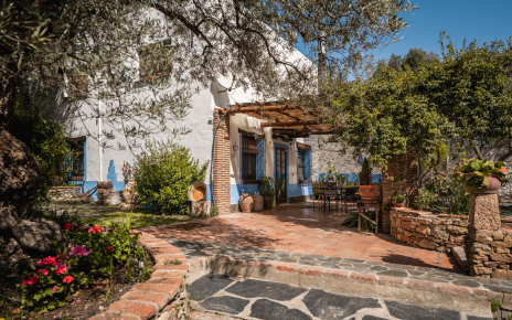 Terraces leading to pool area