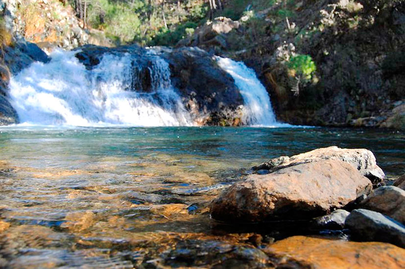 Charco azul wild swimming