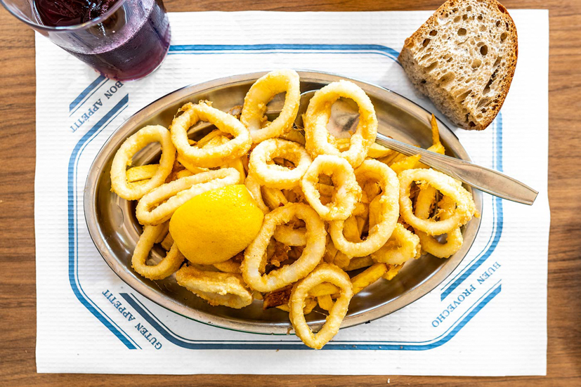 spanish tapas calamares