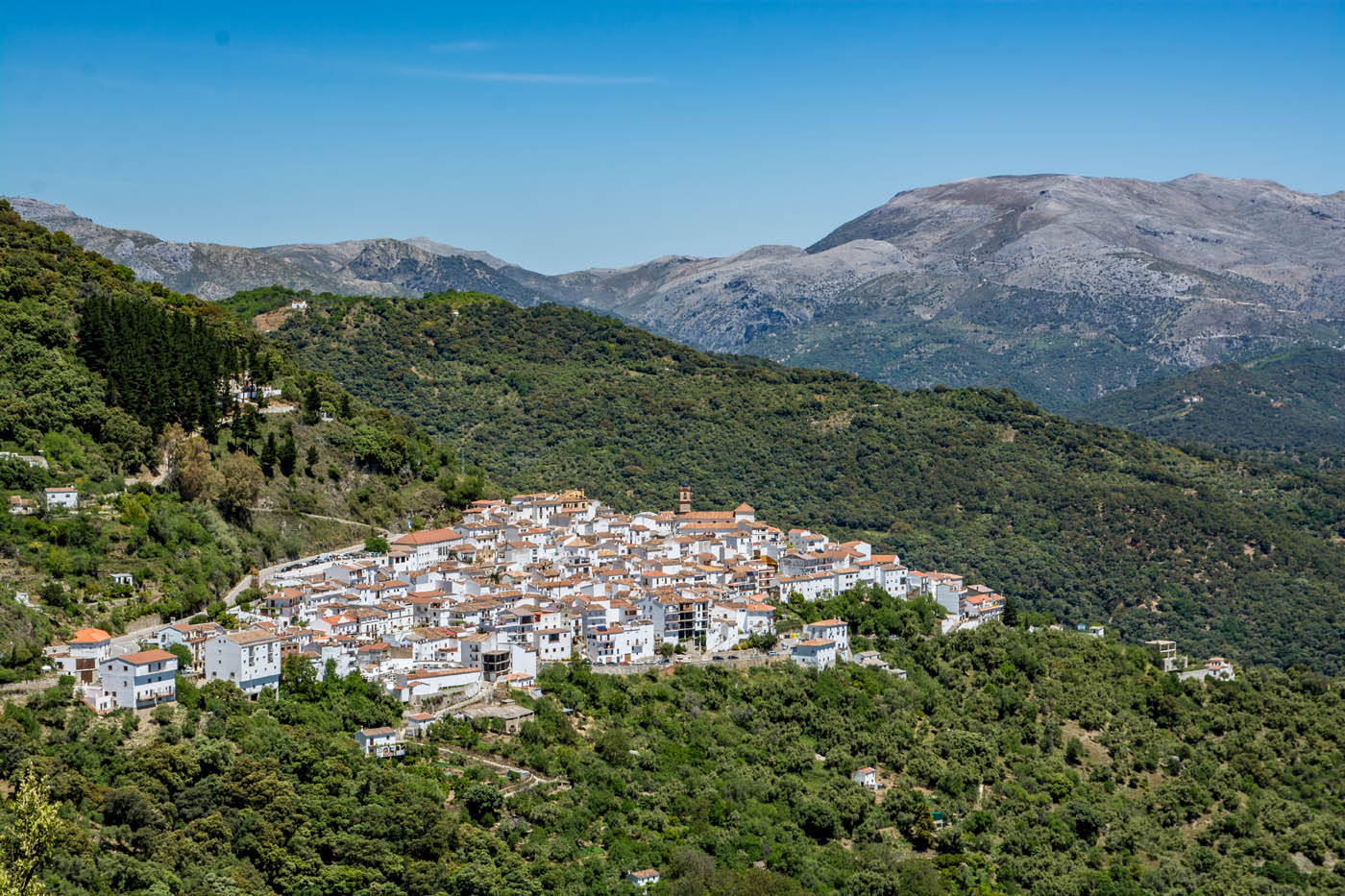 Village of Cortes in Ronda mountains